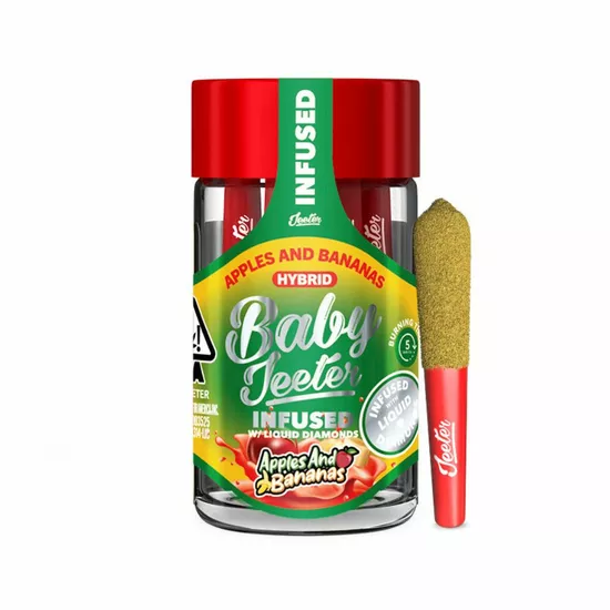 Apples and Bananas (H) - Baby Jeeter Infused Pre-Rolls