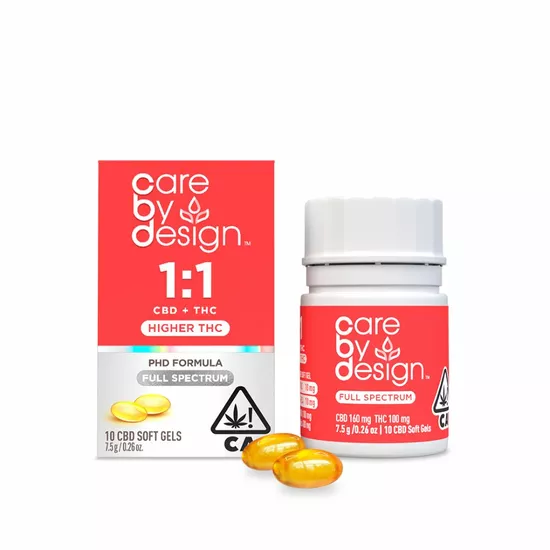 Care by Design 1:1 Soft Gels - 10 Count